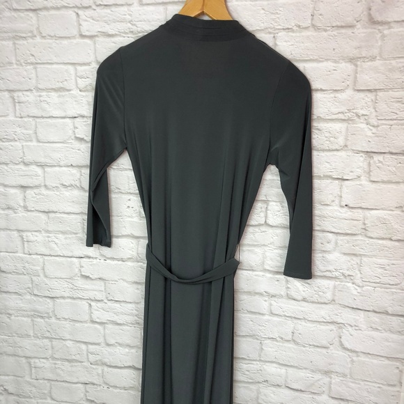 NWT Cassis Grey Crisscross Dress Size Small - Picture 7 of 7
